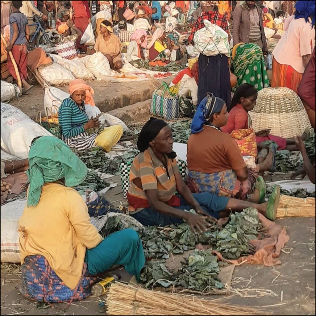 Marché Ethiopie - Scène de vie