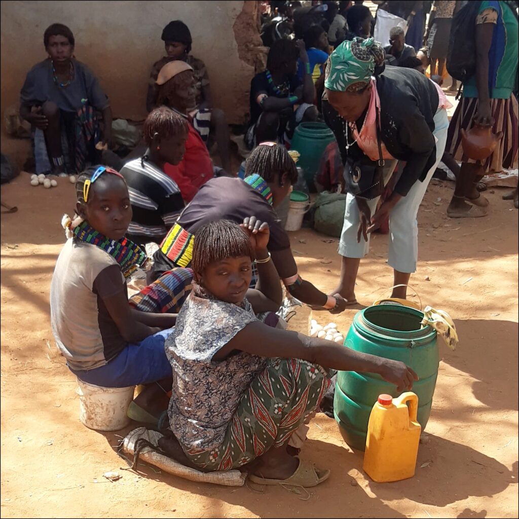 Abdulah marché - Ethiopie - Vallée de l'Omo