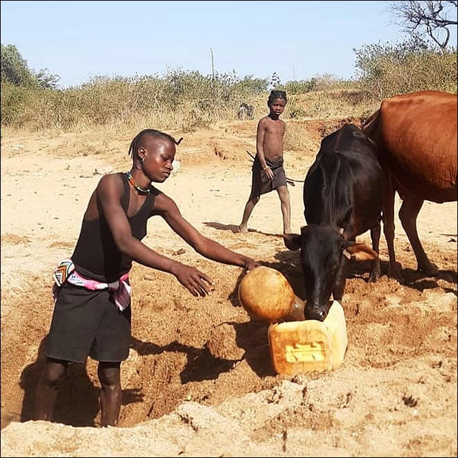 Ethiopian Hamer Tribe