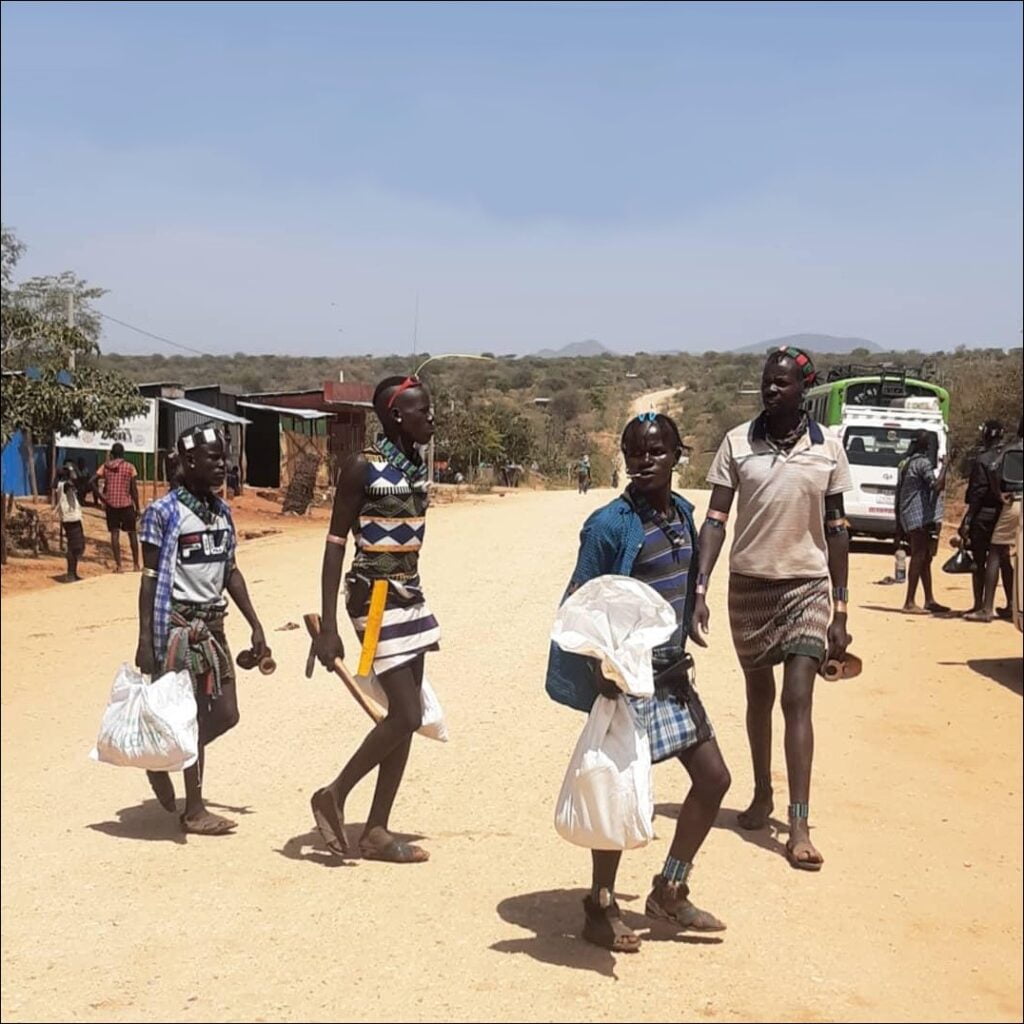 Dassanech tribe in Ethiopia