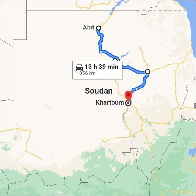 Hitchhiking in Sudan