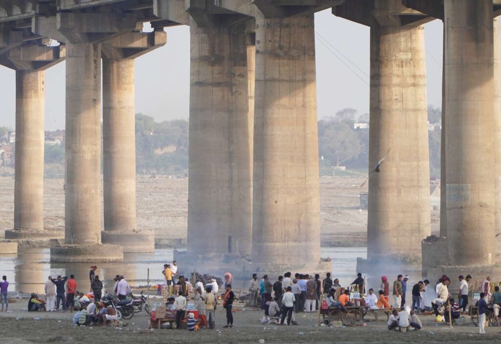 Burning ghats de Prayagraj