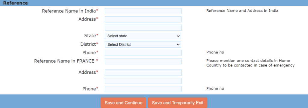 indian tourist visa place of issue