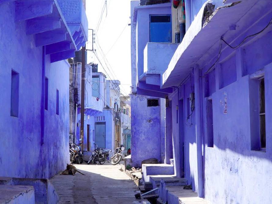 Indargarh blue street