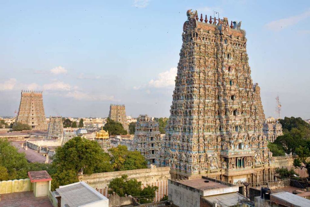 Ville-temple de Madurai dans le sud de l'Inde
