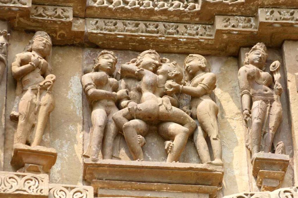 Khajuraho erotic temple