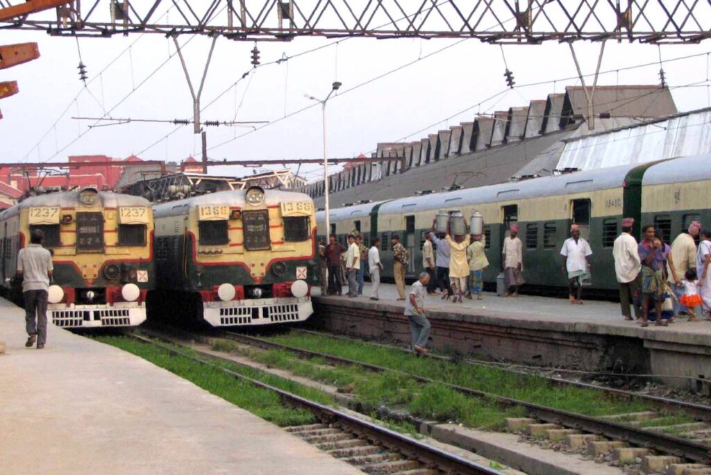 Récit de voyage à Calcutta, les trains en Inde