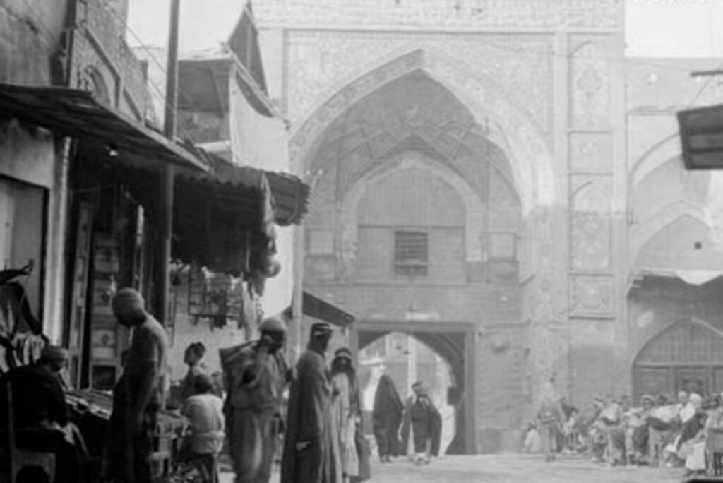Old photo of Karbala in Iraq