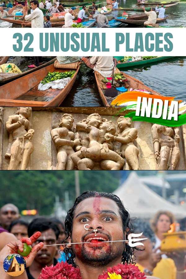 Unusual places to visit in India