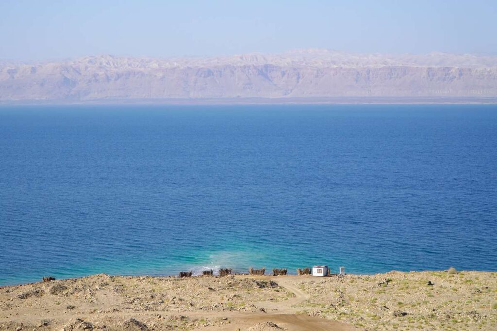 Se baigner à la mer Morte en Jordanie